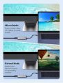 HooToo USB C Hub, HooToo USB C Adapter/Charger USB C to USB 3.1 with Type C Charging Port, USB C to HDMI Output, Card Reader, 3 USB 3.0 Ports – Silver ORIGINAL UK ZONE. 