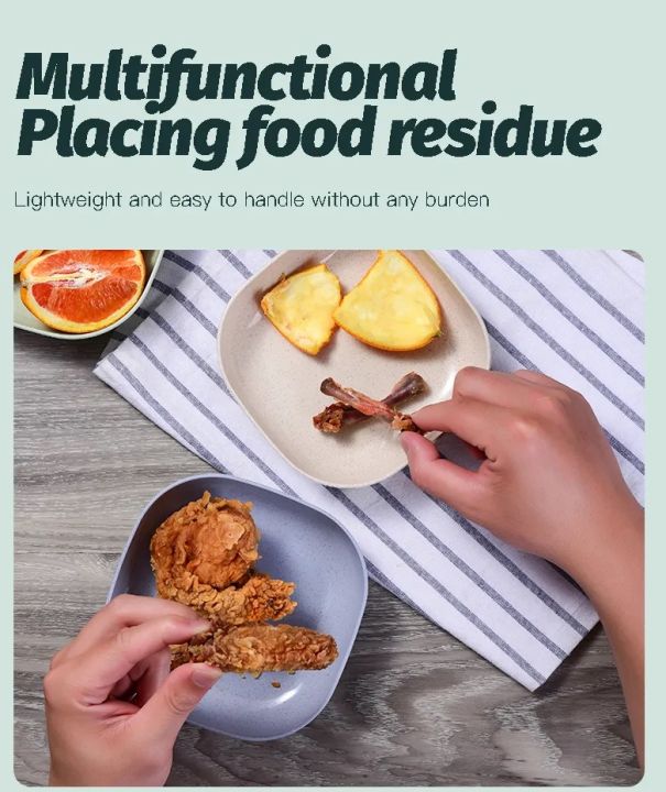 10Pcs%20Food%20Grade%20Plate%20Plastic%20Multi-function%20Creative%20Spit%20Bone%20Dish%20Household%20Dish%20Round%20Square%20Elliptical%20Plate%20Set%20Dining%20Table%20Garbage%20Plate%20-%20Image%208