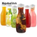 Juice Bottle with Airtight Lid 50 Oz Airtight Juice Carafe with Lids Convenient Drink Pitcher for Fridge Storage Easy Pouring Ideal Milk Container for Bar Freezer Beverage Bottles for Circular Square. 