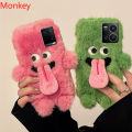 Tong funny tongue outside Y20I 5S Y7617S Y1Y33S Y1 V20 V25E 29 V27VIVO VV23 V235 Y36 Y78 YY16 Y21 Y31 plush soft cover card case. 