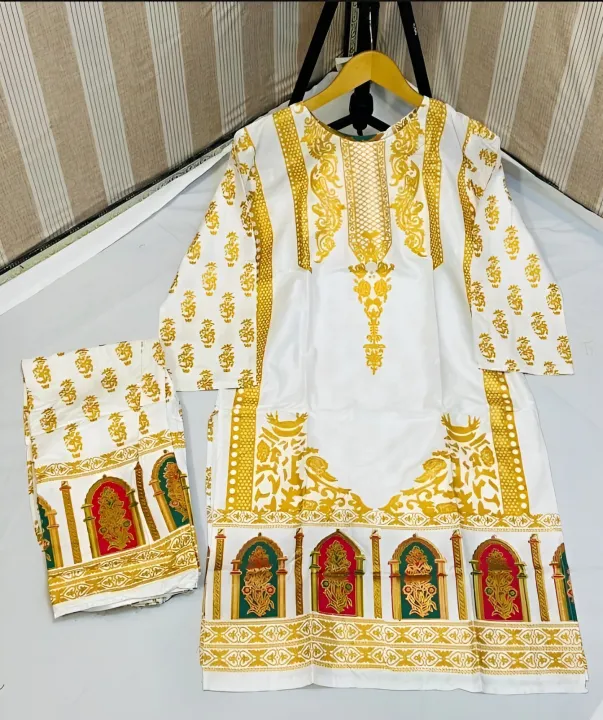 Smar's%20Fashion%20Trendy%20%20stitched%203D%20print%20%202pc%20Dress%20for%20Women%20-%20Image%206