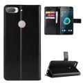 HTC Desire 12 PLUS phone case HTC Desire 12 flip cover crazy horse pattern leather case 12 flip shockproof magnetic leather card slots wallet Anti-drop  Luxury Soft Side Protection Mobile Phone Case Cover Back. 