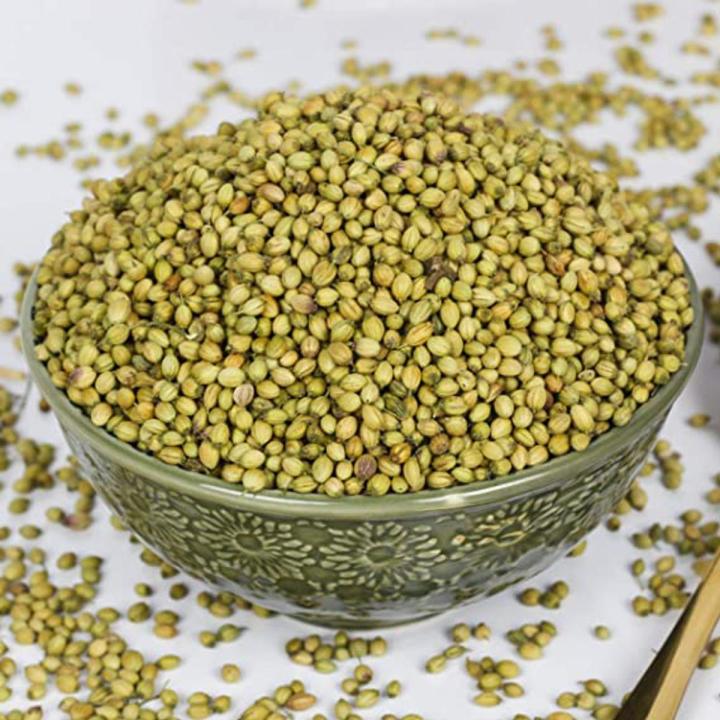 Dried Coriander Whole / Khushk Dhanya Sabut- 1 Kg