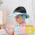 Silicone Baby Head Cover With Eyes And Ear Protection - Shower Cap. 