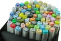 Set of double sided Sketch Markers Dual tip Sketching Markers Copic Twin Double Headed Markers Alçoholiç Ink Markers for Sketching Touch Drawing. 
