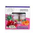 Derma Extra Shine 6 Steps Complete Whitening Fruit Facial Kit With Bleach. 