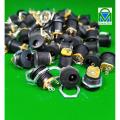 DreamsMart Pack of 3pcs DC Round screw jack standard power jack round socket 2.1x6mm connector diy circuit board emergency light. 
