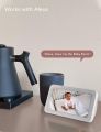 Nooie Baby Monitor WiFi Dog Pet Camera Indoor,360-degree Wireless IP Camera,1080P Home Security Camera,Motion Tracking,Night Vision,Works with Alexa. 
