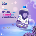 Bliz Smart Wash 3-in-1 Laundry Detergent: 5 Liters Cleaner, Color Enhancer, Fabric Softener. 