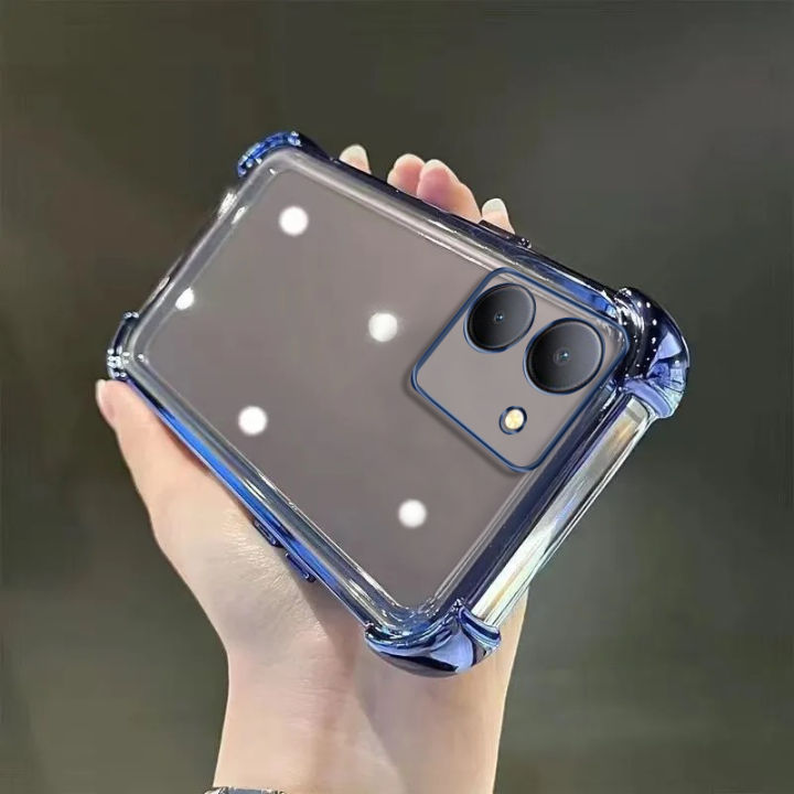 Olige%20Case%20For%20VIVO%20Y36%20New%20precision%20perforated%20silicone%20anti%20drop%20soft%20shell%20Back%20Cover%20-%20Image%204