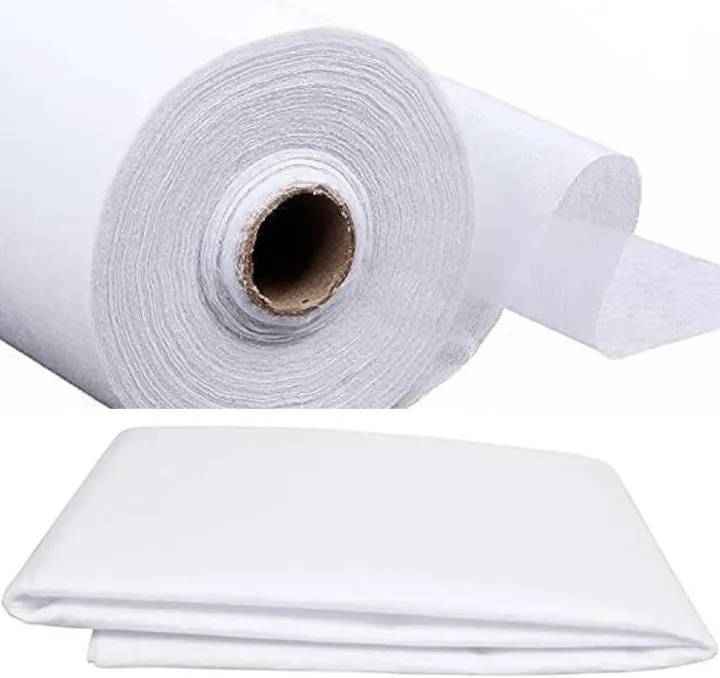 Ladise bukram (2 Gaz ) (5 gaz ) (10, yards) (20 gaz) (50 gaz) and (100, Meter) Chepi Fusing Paper Bukram Sheet for cloth high Quality