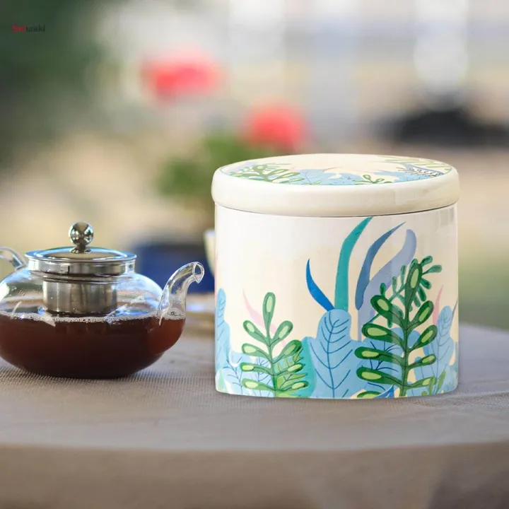Ceramic%20Storage%20Canister,%20Ceramic%20Tea%20,%20Exquisite%20Glaze%20Tea%20Tin%20with%20Lid,%20Sealed%20Jar,%20Coffee%20Jar%20Condiment%20Jar%20for%20Serving%20Leaves%20-%20Image%204
