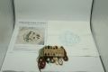 Canvas Embroidery DIY  Kit Graceful Field Theme Embroidery Kit For Home Decor.. 