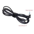 USB Type C PD Charging Cable Cord 19.5V 4.5*3.0mm Blue Tip Male Plug Converter Dc Power Adapter Charger for Hp Laptop. 