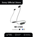 Sony WI-C100 Wireless In-ear Headphones - Neckband. 