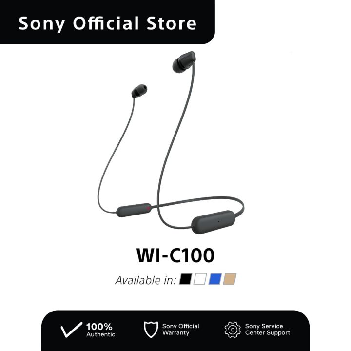 Sony WI-C100 Wireless In-ear Headphones - Neckband