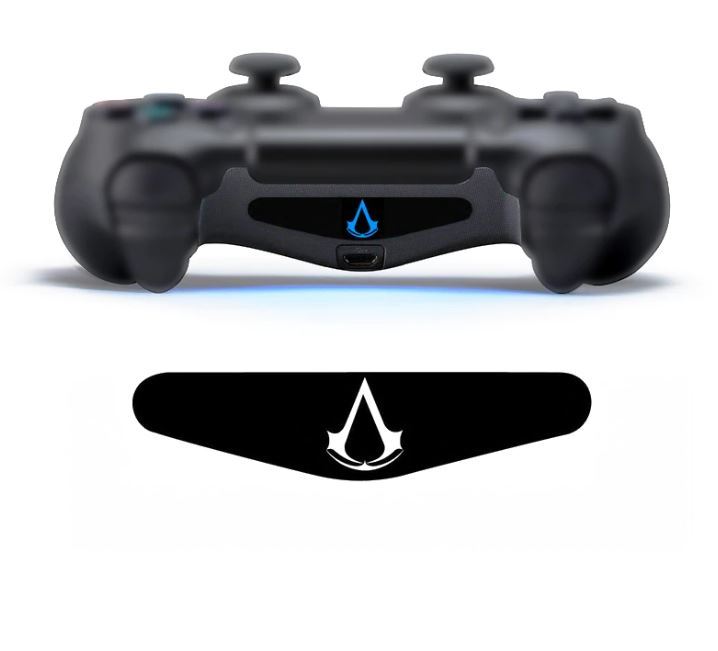 Assassin's%20Led%20Light%20Bar%20Decal%20Sticker%20For%20PlayStation%204%20For%20Ps4%20Controller%20Dual%20Shock%20Joystick%20Decor%20-%20Image%202