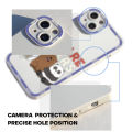 AMORVOR for Tecno Spark 6 Go Spark Go 2020 2021 Back Cover We Bare Bears Case Camera Protection Soft Silicone TPU Phone Cases. 