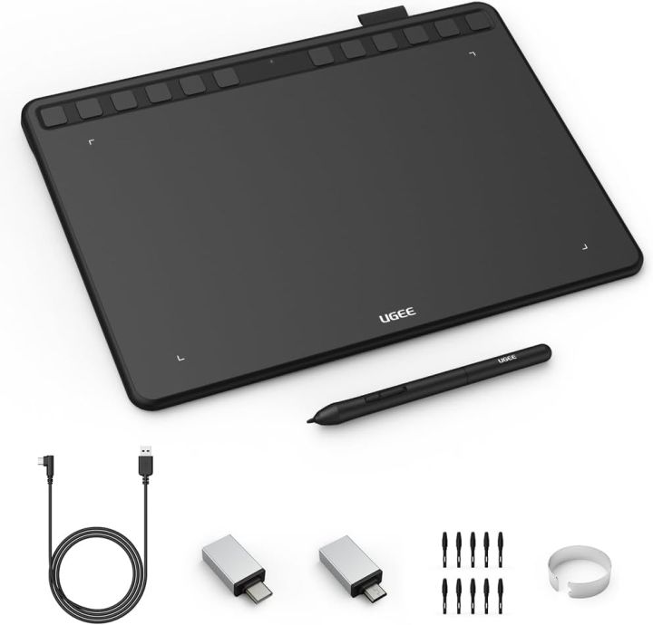 UGEE S1060 Graphics Tablet, Digital Drawing Tablet