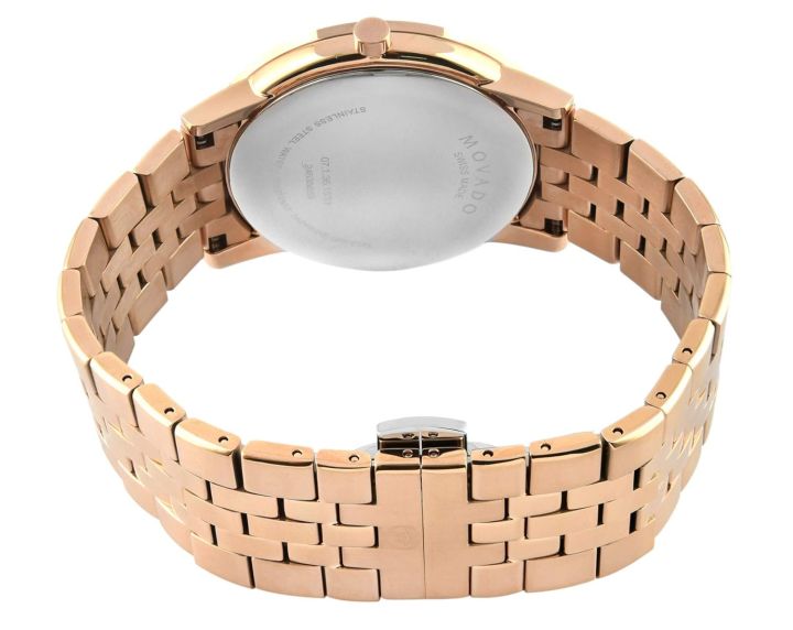 Movado%20Museum%20Rose%20Gold%20Stainless%20Steel%20Blue%20Dial%20Quartz%20Watch%20for%20Gents%20-%20607353%20-%20Image%203