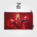 Ronaldo Pencil Pouch Pencil Pouch for Girls & Boys (Digitally printed on Cloth) By Zezo. 