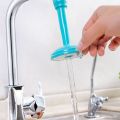 360 Degree Tap Extension Faucet Long Silicone Adjustable Flexible for Bathroom/Wash Basin Plastic Kitchen Sink Tap Nozzle with 2 Types Water Flows. 