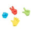 5pcs/lot Finger Gesture Eraser Pencil Top DIY Rubber Eraser Student Children School Supplies. 