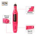 Mini Electric Nail Drill, Nail Kit,  Polish Manicure Machine , Artists tools. 