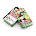 （New）Tin Box Claical Board Game MONOPOLY DEAL pecial Pack Card Game with Englih Manual. 