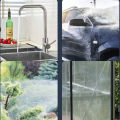 New Upgraded Car Wash Bike Wash Car Wash High Pressure Water Gun Garden Hose Sprinkler Metal Foam Throwing Car Washing Tool Washer Garden Sprayer. 