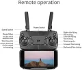 E88 Pro Drone with DUAL Camera, WiFi FPV 1080P HD Dual Foldable RC Quadcopter Altitude Hold, Headless Mode, Visual Positioning, Auto Return Mobile App Control. 