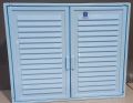Bathroom Cupboard - Shutter door. 