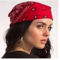 Pack of 4- Bohemian Ethnic Style Unisex Bandana Headband. 