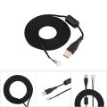 2M Universal USB Gaming Mouse Mice Cable Cord Replacement For Lo tech G500 G502. 