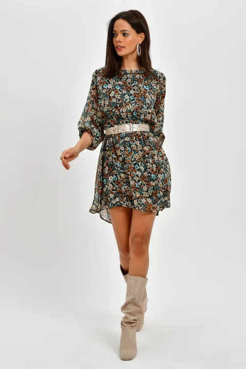 C&S%20Women's%20Multi%20Lined%20Chiffon%20Dress%20K410%20-%20Image%204