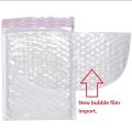 10pcs/lots Blank White Bubble Envelope Pearl Film clear Envelope Courier Bags Waterproof White Mailing Bag Packaging handmade. 