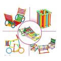 Smart Sticks Building Blocks Toys Set for Boys Girl Kids Children - Smart Stick DIY stick puzzle Plastic Early Educational Blocks toys - 98 PCS puzzle. 