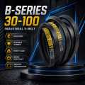B-Series V-Belt 30-100 | Heavy Duty Industrial Rubber Drive Belt | High Performance Power Transmission Belt. 