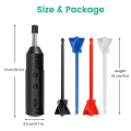 Epoxy Mixer, Handheld Resin Mixing Tools for Resin Stirring - Electric Stirrer Machine with 4Pcs Paddles. 