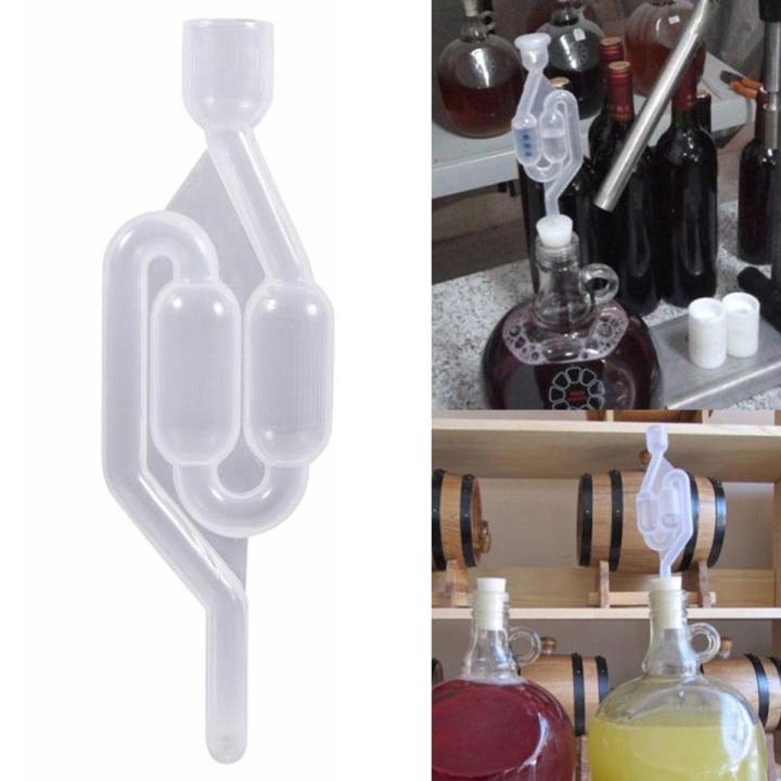 One Way Exhaust Check Valve Water Sealed Home Brew Fermentation Airlock