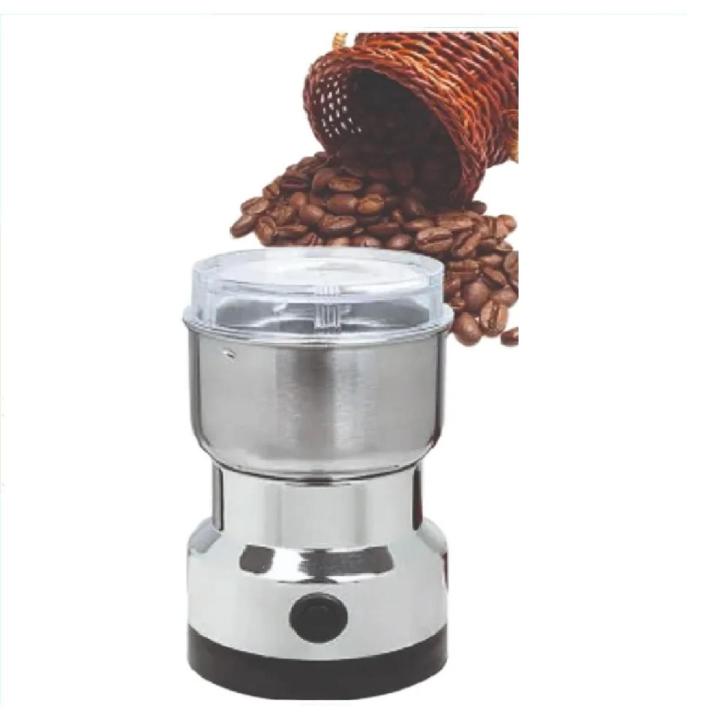 Online Karachi  Electric Spice Grinder & Blender Nuts, Beans, Coffee, Masala Chopper Mixie 150 Watt Powerful Motor