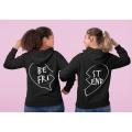 Bff matching hoodies for best friends-pack of 2. 