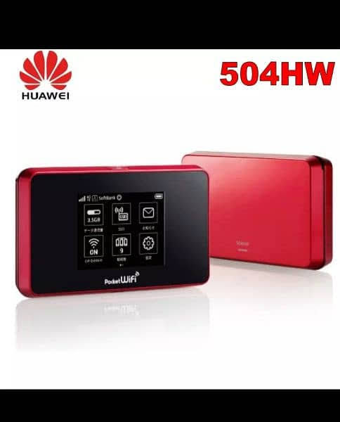 HUAWEI Pocket WiFi 504HW CAT6 2.4GHz & 5GHz Hotspot router || Best Pocket Router in Pakistan