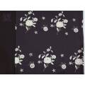 Fancy Fine Cotton Embroided 2 Pieces Black Suit. 