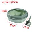 Semi Enclosed Cat Kitten Potty Toilet for Small Animals Kitty. 