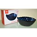 1pc Leaf Shaped Ceramic Bowl for Tableware and Housewares for Decoration and Gift, Ornamental Porcelain, Vegetables and Fruits Server. 