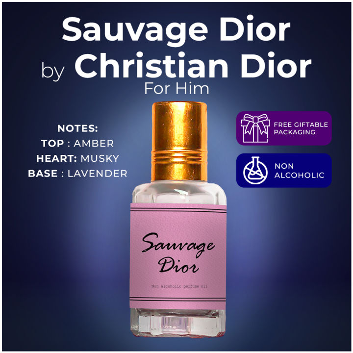 Sauvage Dior by Scent Harmony | For Men | Attar | Perfume Oil | Non Alcoholic | 6ml,12ml