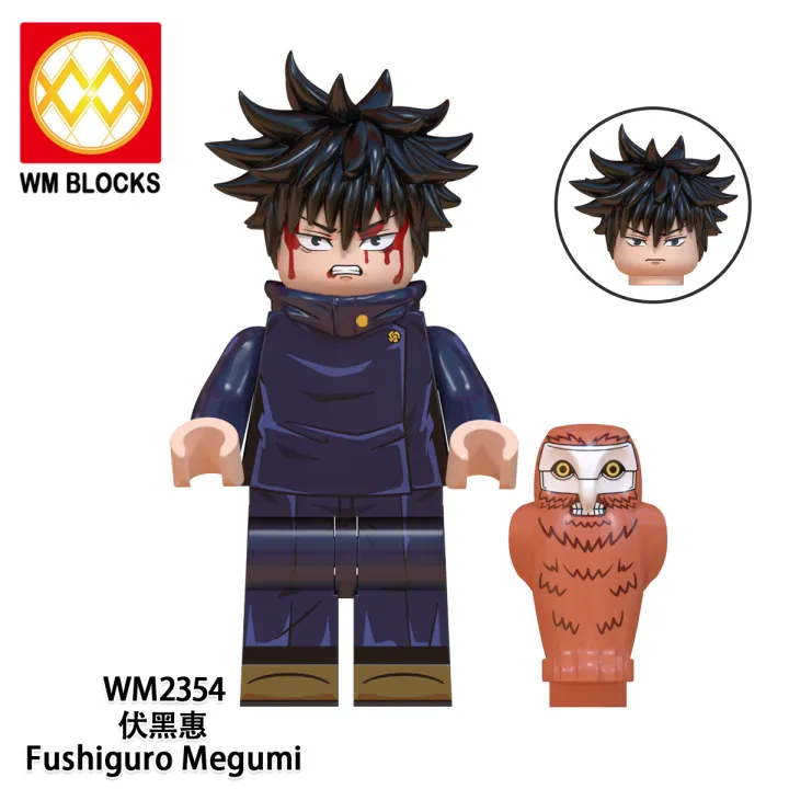 Single Sale Jujutsu Kaisen Figures Building Blocks Yuji Satoru Megumi ...