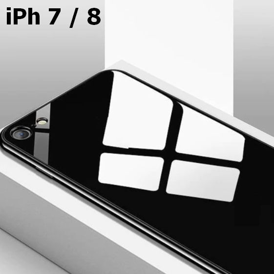 Luxury%20Hybrid%20iPhone%207%20/%208%20Tempered%20Shine%20Back%20Glass%20+%20Soft%20Silicone%20Bumper%20Cover%20Case%20for%20iPhone%207%20/%208%20-%20Image%202