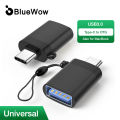 BlueWow WT006 Type-C OTG Adapter Fast Usb 3.0 To Type C Adapter For Macbookpro Xiaomi Huawei Mini Usb Adapter Type-c Otg Cable Converter. 